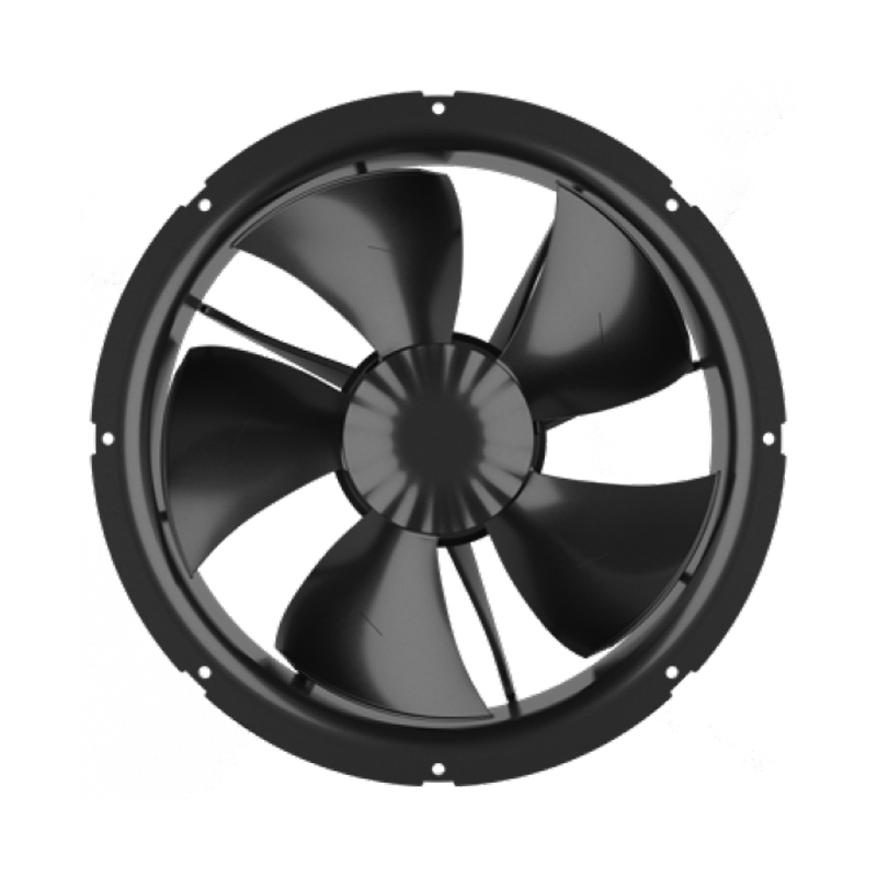 Ventiladores axiais EC de rotor externo de alta eficiência da série K