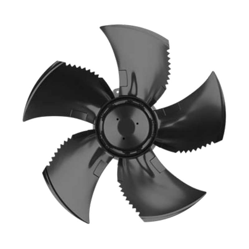 Ventiladores axiais EC de rotor externo de alta eficiência da série K